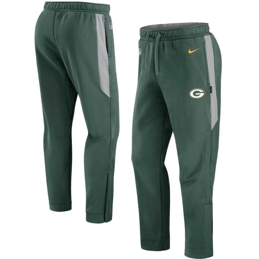 Nike NFL Green Bay Packers Sweatpants XXL Green Sideline Therma Dri-FIT